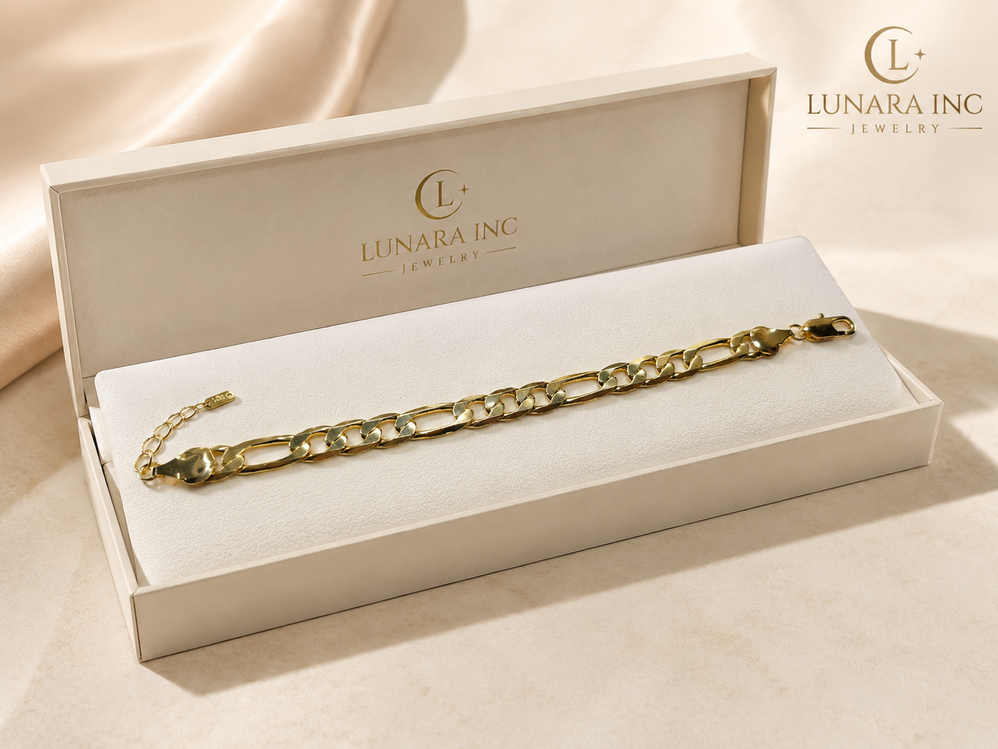 Lunara Imperial Figaro Bracelet