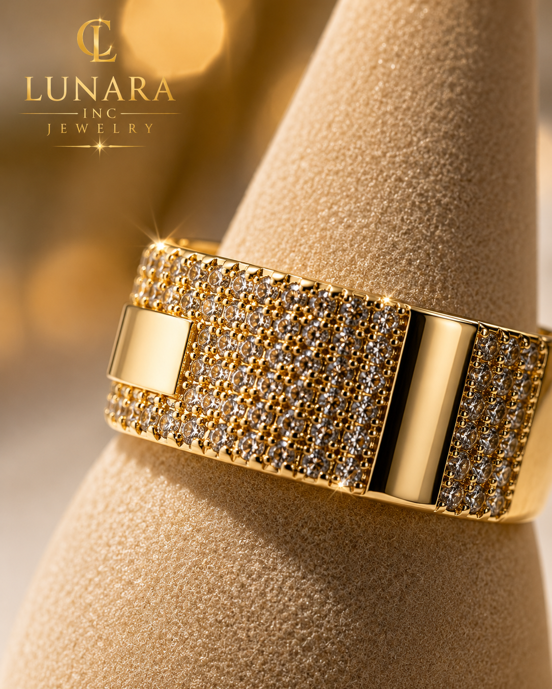 Lunara Emerald Royale Ring