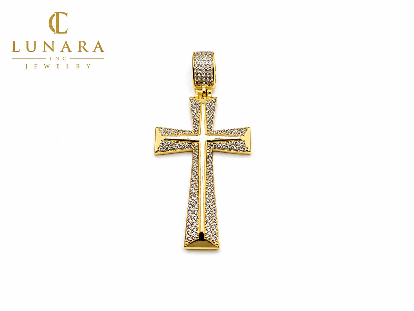 Royal Eternity Cross Pendant