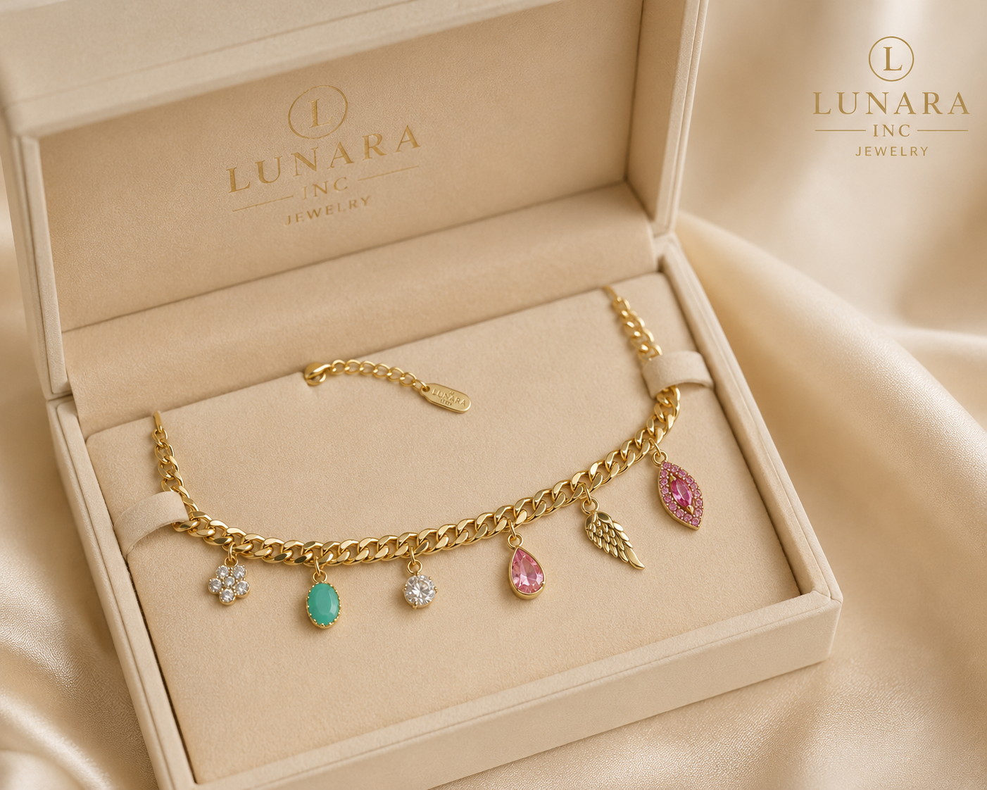 Lunara Charm Luxe Bracelet ✨