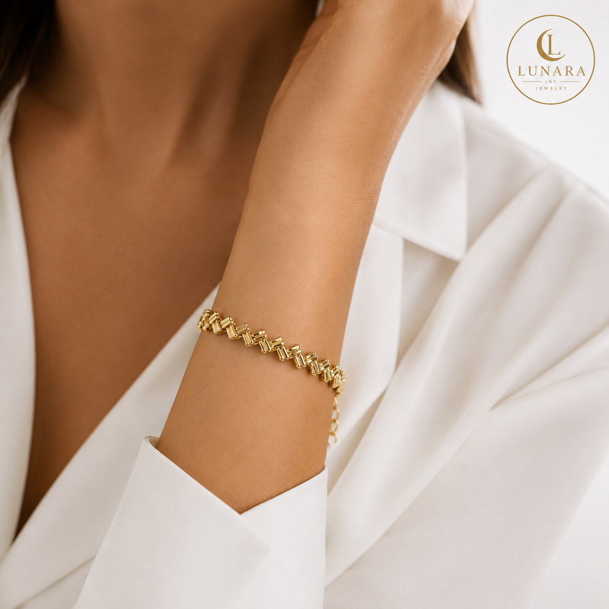 Lunara Infinity X Bracelet ✨