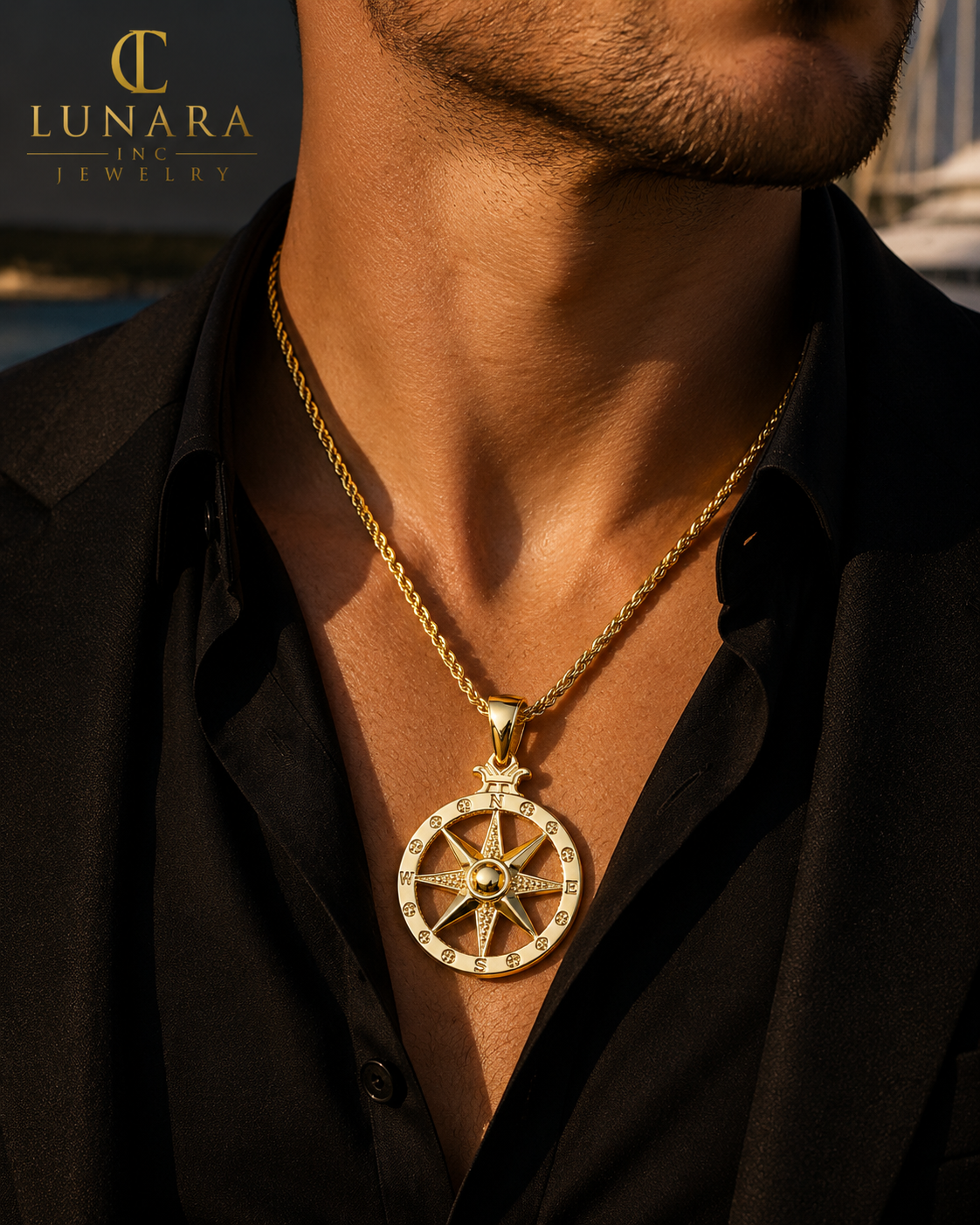 Compass Royale Pendant