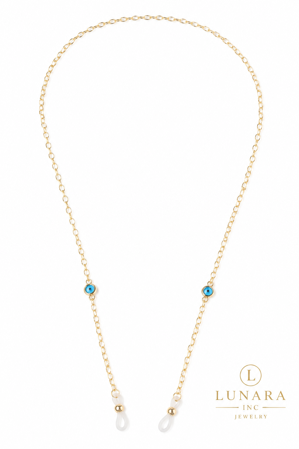 Lunara Blue Eye Chain 🧿✨