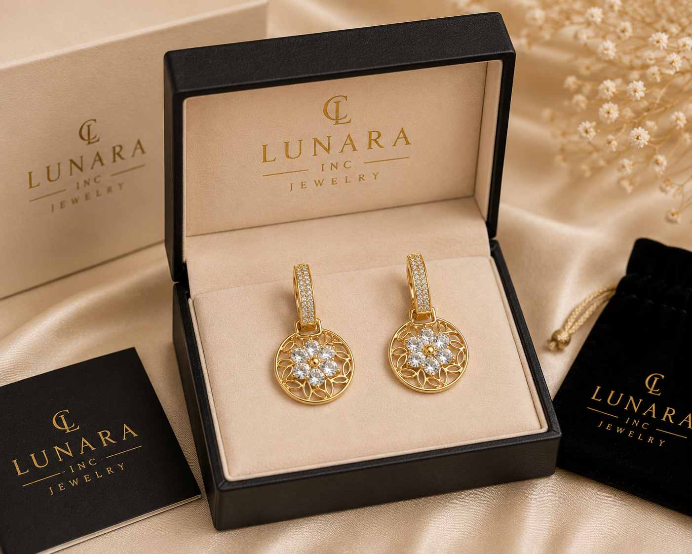 Lunara Aurelia Bloom Earrings
