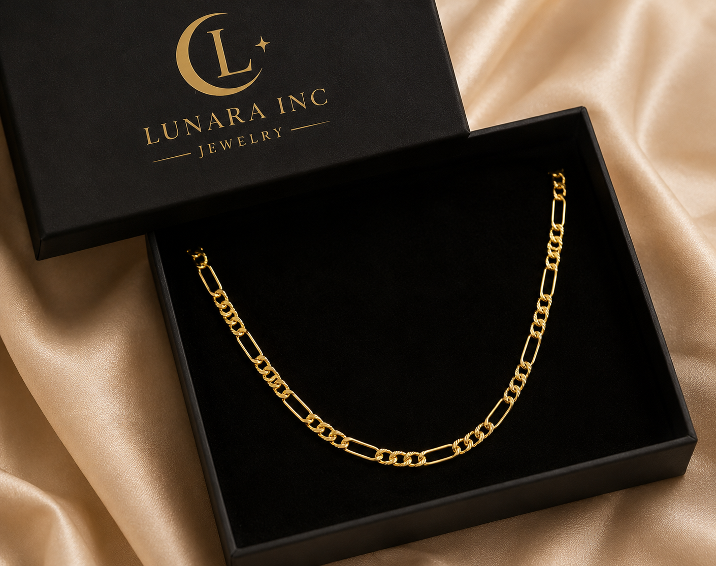 Lunara Radiant Link Necklace