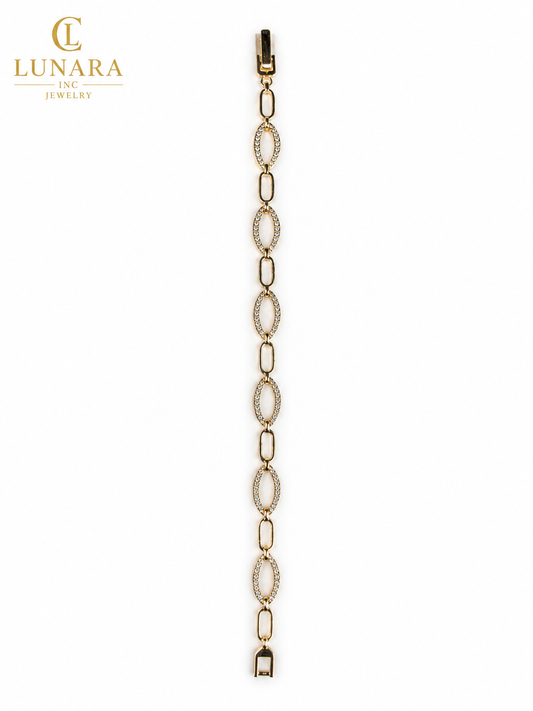 Lunara Oval Radiance Bracelet
