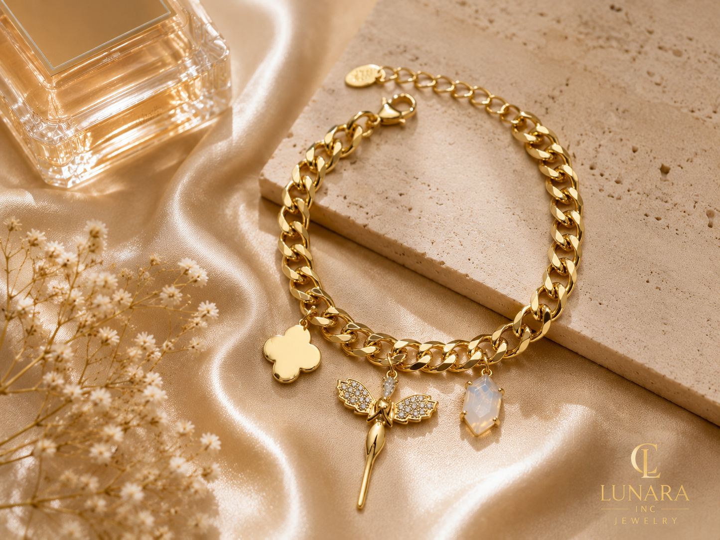 Lunara Celestial Charm Bracelet