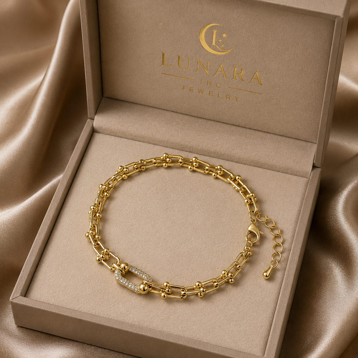 Lunara Diamond Drop Set