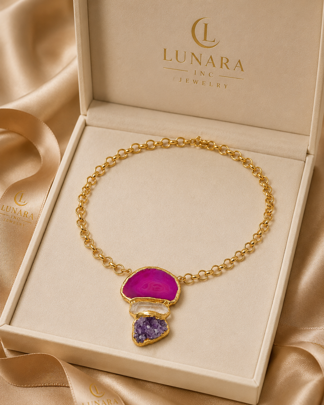Lunara Amethyst Aura