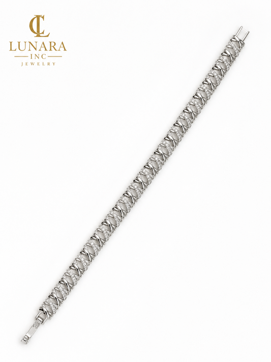 Diamond Wave Bracelet