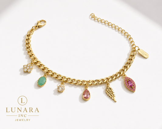 Lunara Charm Luxe Bracelet ✨