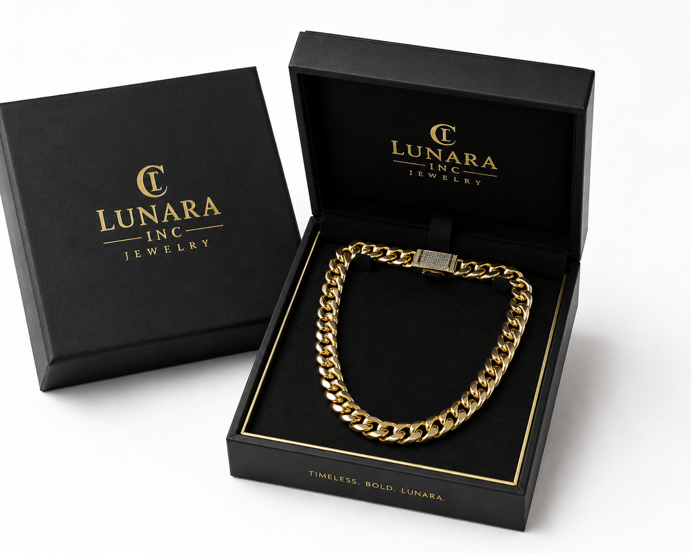 Lunara Royale Cuban Necklace