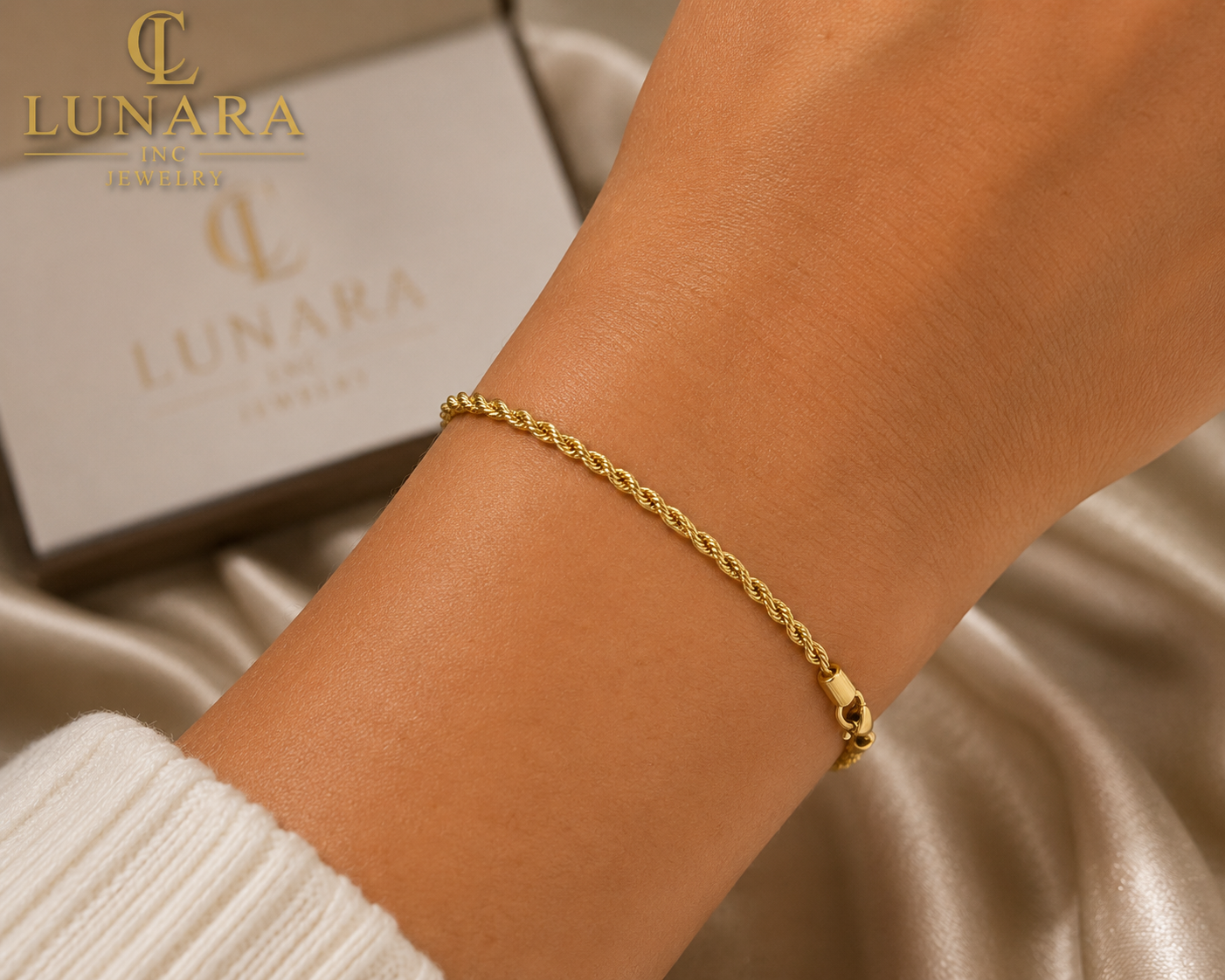Lunara Imperial Twist Bracelet
