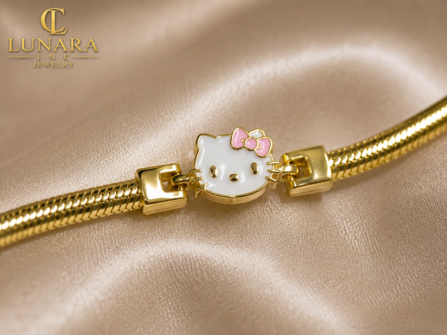 Lunara Hello Kitty Snake Bracelet