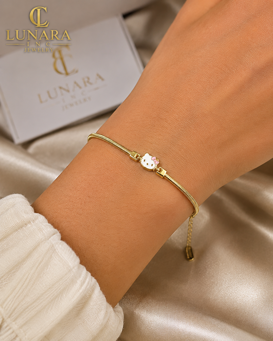 Lunara Hello Kitty Snake Bracelet